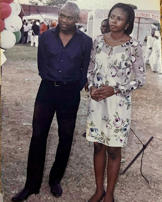 Businessman Tony Elumelu Shares EPIC Throwback Photo With Wife Awele….