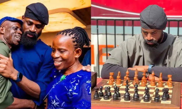 GWR Chess Champion Tunde Onakoya Announces House Gift To Parents By Unnamed Person