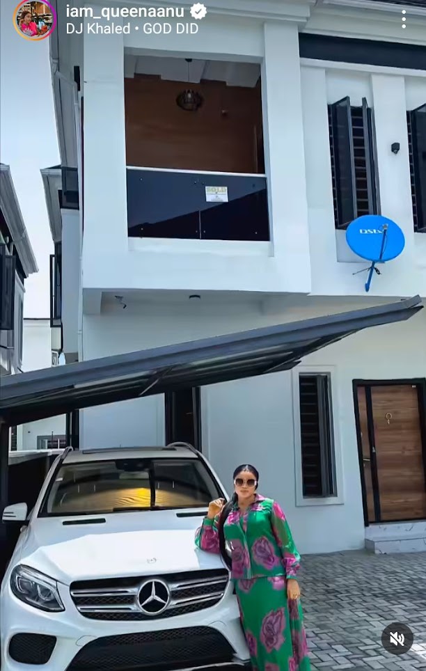 Late Alaafin Of Oyo Estranged Wife Queen Anu Announces New House And Car