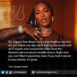 Singer Tiwa Savage Talks About Her leaked Tape That Went Viral