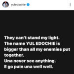 Actor Yul Edochie Sends A ‘Love’ Letter To His ‘Enemies’
