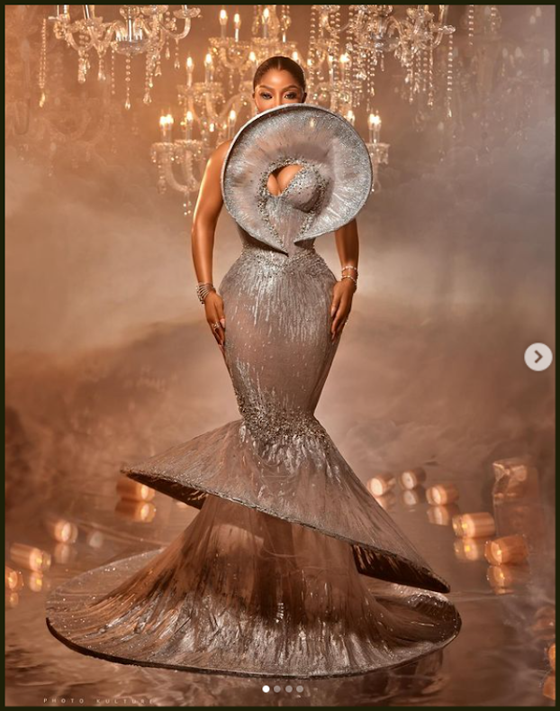 AMVCA 2024 – Toke Makinwa’s Show Stopping Outfit To Host Event