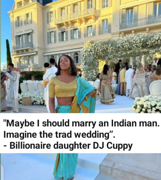 Billionaire Daughter DJ Cuppy Imagines Marrying An Indian Man