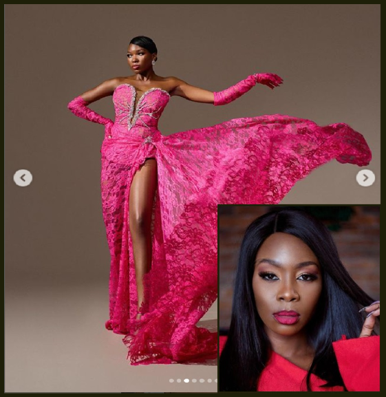 Reality Tv Star Vee Iye Slams Co Star, Isilomo For Trolling Her AMVCA Outfit